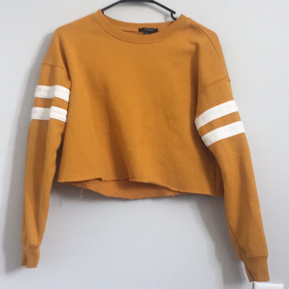 cropped pullover